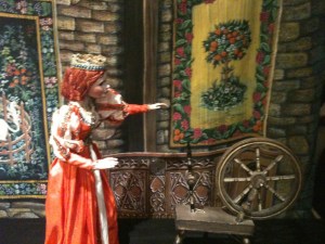 Cinderella Marionette on display in the festival's exhibit