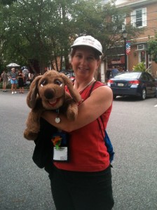 Nancy & Rex strolling around Swarthmore